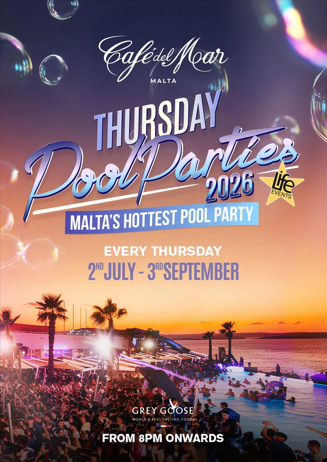 Affiche officielle : Café Del Mar - Thursday Pool Parties